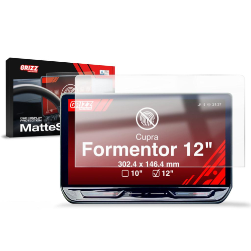 Matná folie na LCD display navigace Cupra Formentor