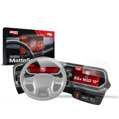 Matná folie na LCD display navigace DAF XG+ NGD