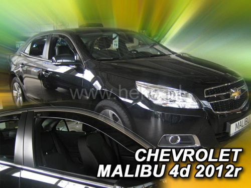 Deflektory-ofuky oken Chevrolet Malibu IV 4dvéř.