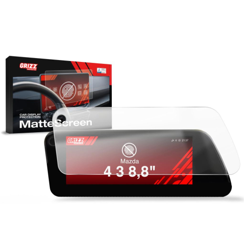 Matná folie na LCD display navigace Mazda 3 4