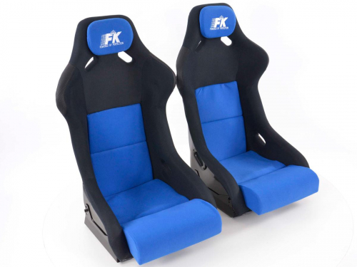 Sportovní sedačky FK Automotive Evolution blue