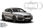 Sluneční clony CarShades Seat Leon (Cupra) 5-dveř. 
