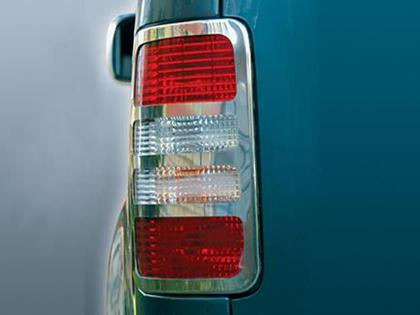 Kryty zadních světel - nerez Volkswagen Caddy