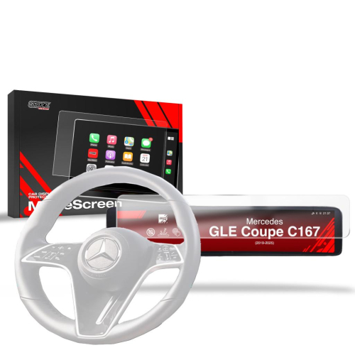 Matná folie na LCD display navigace Mercedes GLE Coupe C167
