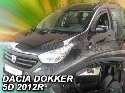 Deflektory-ofuky oken Dacia Dokker 5D