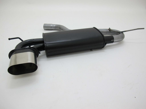 Sportovní výfuk Novus Volkswagen Scirocco III 1x 135/75mm s ostrými hranami