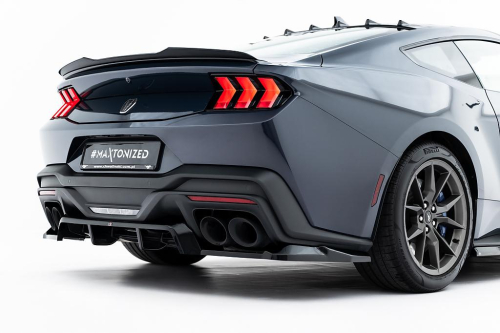 Zadní spoiler nárazníku Ford Mustang Dark Horse Mk7 s žebrováním