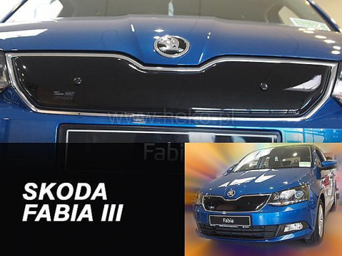 Zimní clona Škoda Fabia III horní