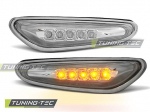 Boční blinkry LED BMW E46 chrom