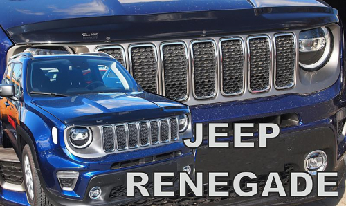 Plexi lišta přední kapoty Jeep Renegade