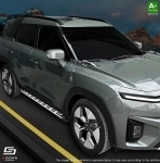 ALU-ABS boční nášlapy Kia Sportage V