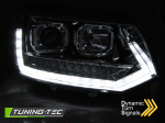 Přední světla TubeLights VW T5 chrom Look T6