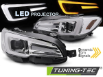 Přední LED světla s denním svícením a dynamickým blinkrem Subaru Impreza WRX - provedení chrom