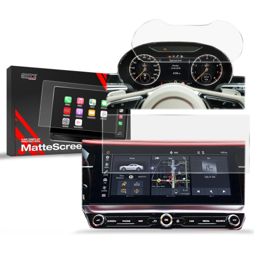 Matná folie na LCD display navigace Bentley Continental GT