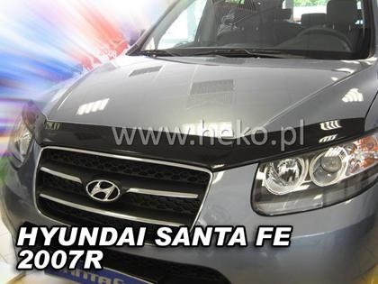 Plexi lišta přední kapoty Hyundai Santa Fe II