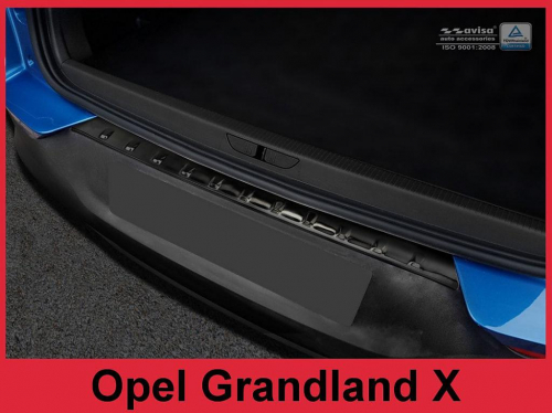 Kryt prahu zadních dveří Opel Grandland X - černý grafit