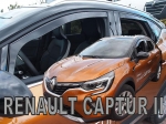 Deflektory-ofuky oken Renault Captur II 5-dvéř (+zadní)