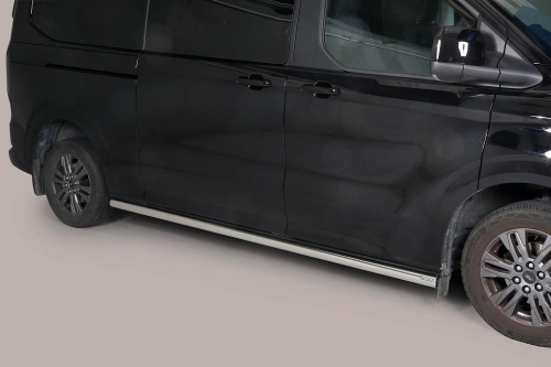 Boční nerezové nášlapy FORD Transit / Tourneo Custom L2