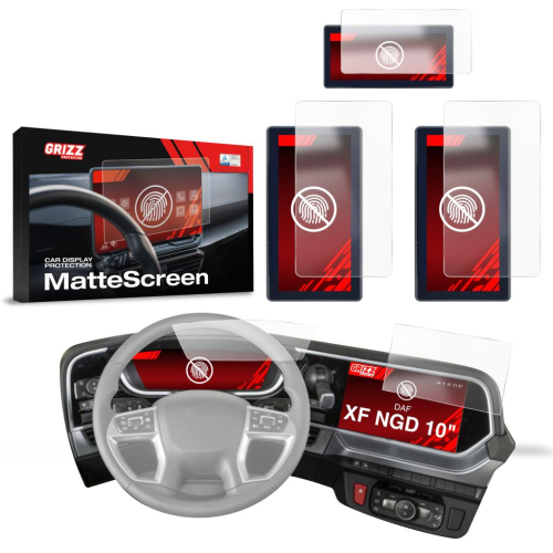 Matná folie na LCD display navigace DAF XF NGD