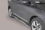 Nerez boční designové nášlapy Kia Sorento III