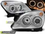 Přední světla s Angel Eyes Opel Astra H