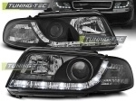 Přední světla černá Devil Eyes Audi A4 B5