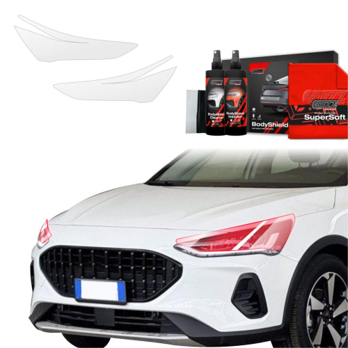 Ochranná folie GRIZZ na přední světlomety Ford Focus Active X Kombi Facelift
