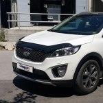 Plexi lišta přední kapoty Kia Sorento