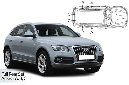 Sluneční clony CarShades AUDI Q5, 5-dvéř.