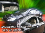 Deflektory-ofuky oken Mercedes S W221 Long