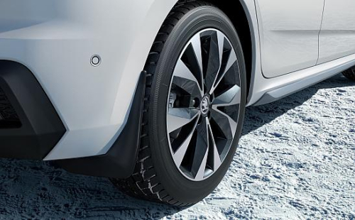 Lapače nečistot - zástěrky Škoda Kamiq Facelift - zadní, originál