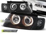 Přední světla s Angel Eyes Volkswagen Passat 3B