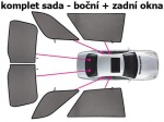 Sluneční clony CarShades AUDI A4/S4, 4-dvéř.