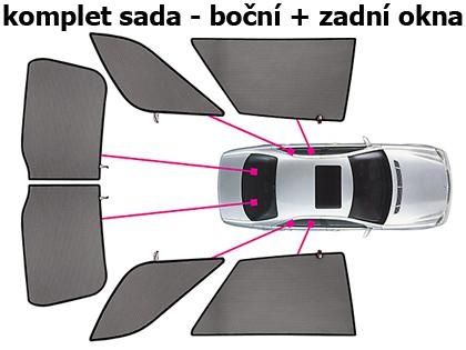 Sluneční clony CarShades VOLVO V70, kombi