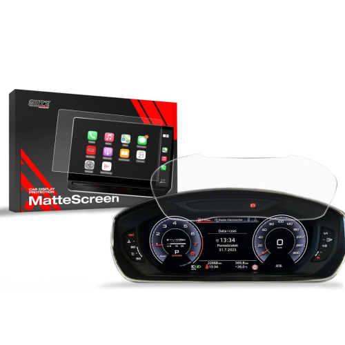 Matná folie na LCD display navigace Audi A8