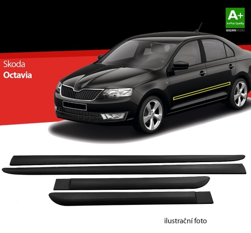 Plastové lišty dveří - venkovní Škoda Octavia IV