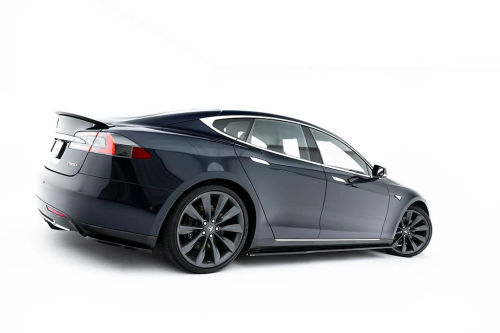MAXTON plastové nástavky prahů V.2 verze pro Tesla Model S Mk1