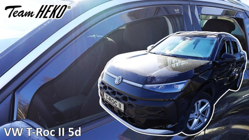 Deflektory-ofuky oken Volkswagen T-Roc + zadní