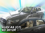 Deflektory-ofuky oken Audi A6 (C7) + zadní
