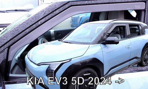 Deflektory-ofuky oken Kia EV3 - přední