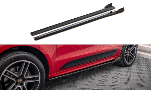 Boční prahové nástavce Porsche Macan GTS / Sport Design Mk1 // V.2 Porsche Macan Mk1 