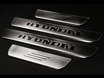 Kryty prahů - nerez Hyundai Getz