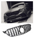 Sportovní maska Mercedes C-Class W205 FL Avantgarde/AMG Line PANAMERICANA GT LOOK 360° - černý lesk