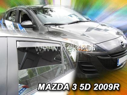 Deflektory-ofuky oken Mazda 3