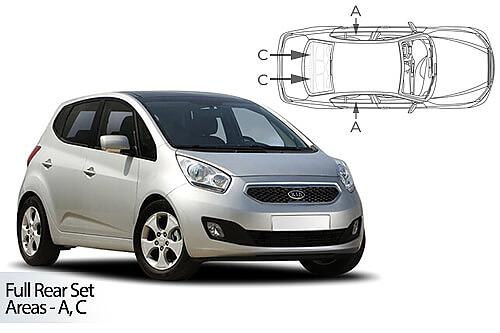 Sluneční clony CarShades KIA Rio, 5-dvéř.