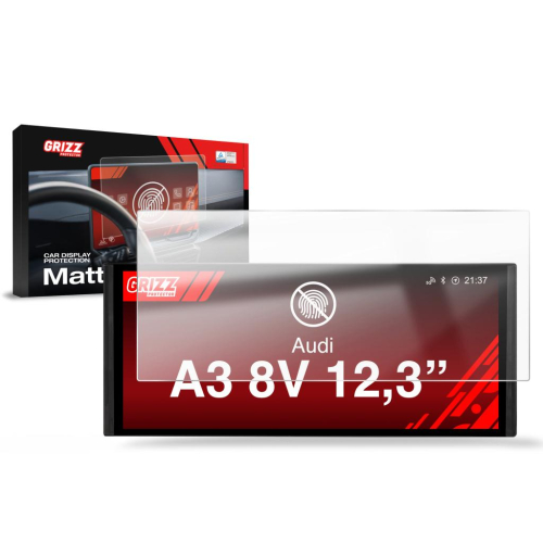 Matná folie na LCD display navigace Audi A3 8V