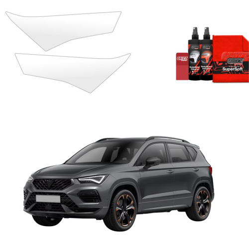 Ochranná folie GRIZZ na přední světlomety Cupra Ateca