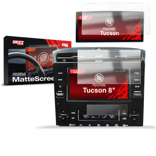 Matná folie na LCD display navigace Hyundai Tucson