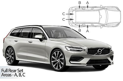 Sluneční clony CarShades VOLVO V60 II kombi 