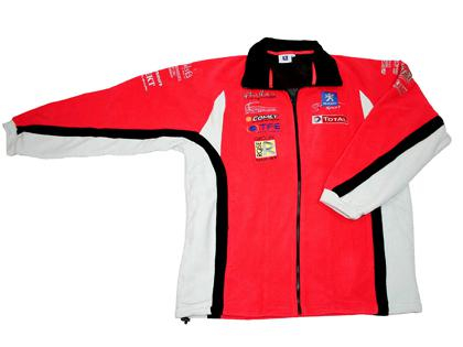 Fleecová bunda se zipem-Oficiální Peugeot Sport (JLP)